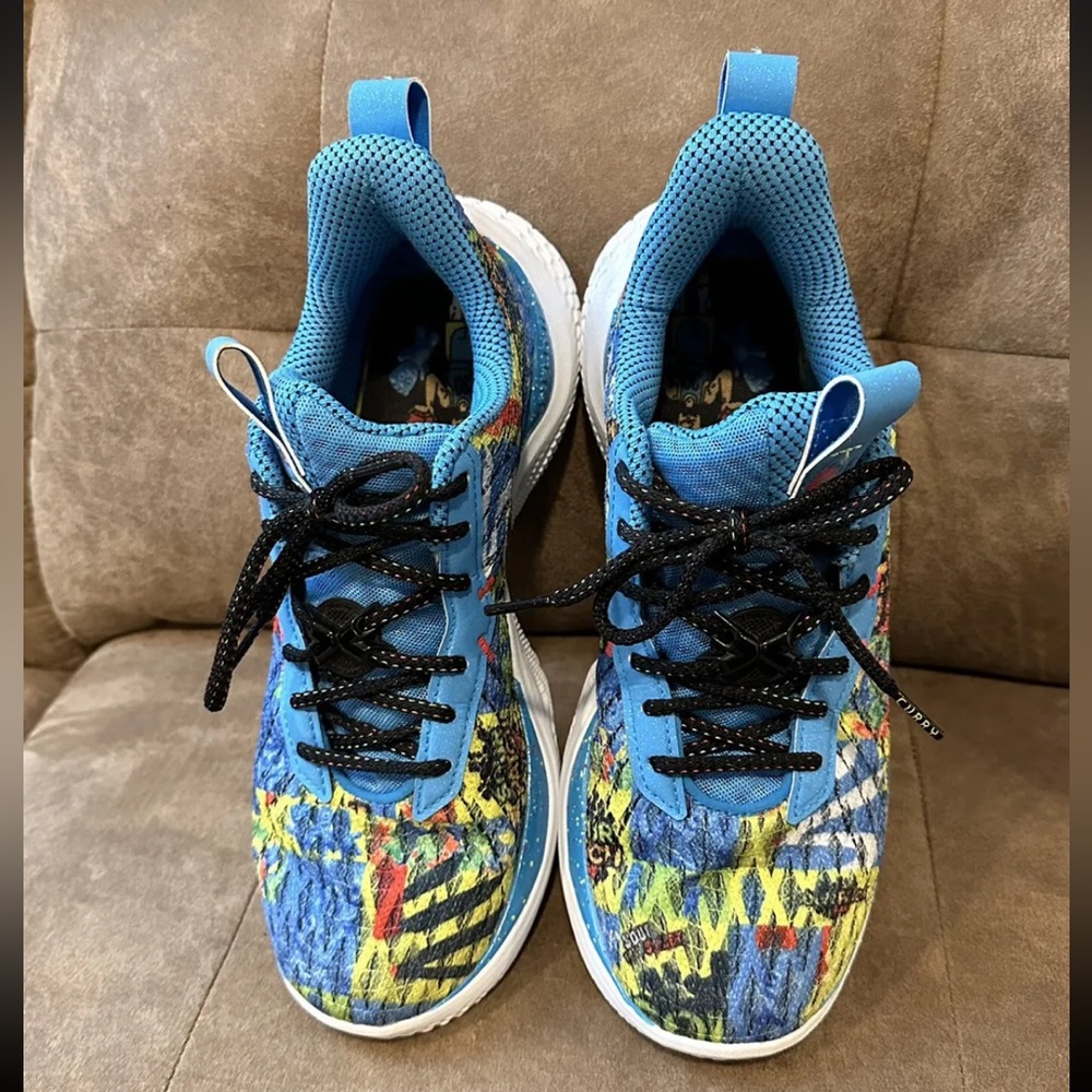 Curry X Sour Patch Kids Sweet Then Sour Under Armour Men’s Sz 9 EUC